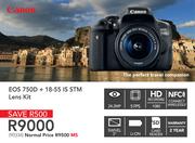 Canon EOS 750D + 18-55 IS STM Lens Kit