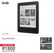 Kindle Touch WiFi 2014