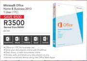 Microsoft Office Home & Business 2013 1 User (1PC)