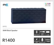 Shox BAM Black Speaker
