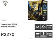 Turtle Beach Stealth 500P PS3/4 Gaming Headsets