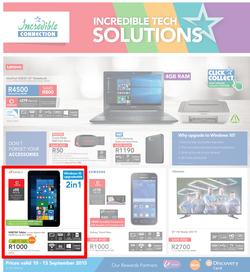 Incredible Connection : Incredible Tech Solutions (10 Sep - 13 Sep 2015), page 1
