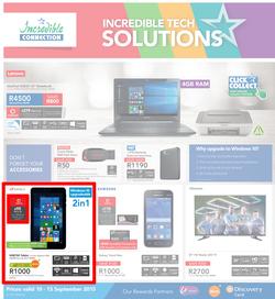 Incredible Connection : Incredible Tech Solutions (10 Sep - 13 Sep 2015), page 1