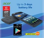 Acer E700 Smartphone(Black)-On uChoose Flexi 150