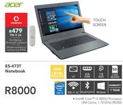 Acer E5-473T Notebook-On MyGig 1