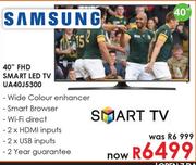 Samsung 40" FHD Smart LED TV UA40J5300