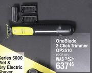 Philips One Blade 2 Click Trimmer QP2510