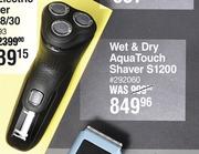 Philips Wet & Dry Aqua Touch Shaver S1200