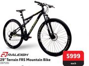 Raleigh 29" Terrain FRS Mountain Bike-Each