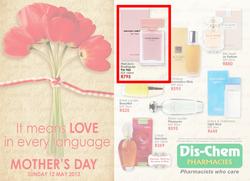 Dis-Chem : Mother's Day (29 Apr - 12 May 2013), page 1