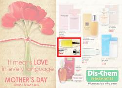 Dis-Chem : Mother's Day (29 Apr - 12 May 2013), page 1