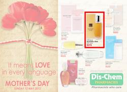 Dis-Chem : Mother's Day (29 Apr - 12 May 2013), page 1