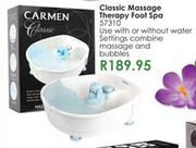 Carmen Classic Massage Therapy Foot Spa(57310)