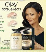 Olay Touch Of Foundation Light Or Medium-50ml