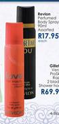 Revlon Perfumed Body Spray-90Ml Each