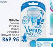 Gillette Venus ProSkin Razor 2 Blades Shower Hook-Each