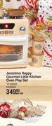 Jeronimo Happy Gourmet Little Kitchen Oven Play Set (12 Piece)-Per Set