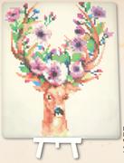 Diamond Painting Kit With Easel Assorted-Each