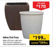 Nikie/Toti Pots-Each