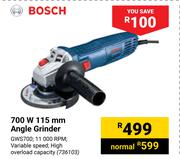 Bosch 700W 115mm Angle Grinder