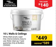 Fired Earth 10L Walls & Ceilings