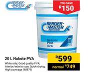 Berger Master 20L Nukote PVA