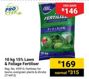 Protek 15% Lawn & Foliage Fertiliser-10Kg
