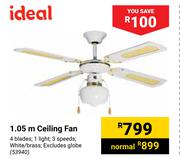 Ideal 1.05m Ceiling Fan