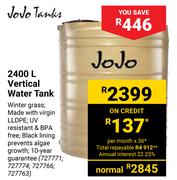JoJo Tanks 2400L Vertical Water Tank
