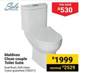 Solo Maldives Close Couple Toilet Suite