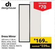 Design House Dress Mirror-Each
