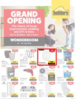 Builders : Grand Opening Wonderboom (25 July - 28 July 2024), page 1