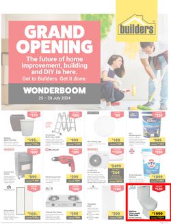 Builders : Grand Opening Wonderboom (25 July - 28 July 2024), page 1