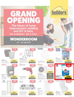 Builders : Grand Opening Wonderboom (25 July - 28 July 2024), page 1