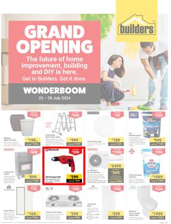 Builders : Grand Opening Wonderboom (25 July - 28 July 2024), page 1