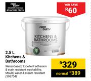 Fired Earth 2.5L Kitchens & Bathrooms