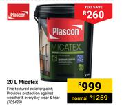Plascon 20L Micatex