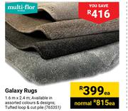 Multi Flor Galaxy Rugs-1.6m x 2.4m Each