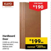 Kayo Hardboard Door-Each