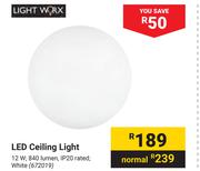 Light Worx LED Ceiling Light