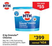 HTH 8Kg Granular+ Chlorine