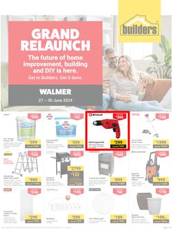 Builders : Grand Relaunch Walmer (27 June - 30 June 2024), page 1