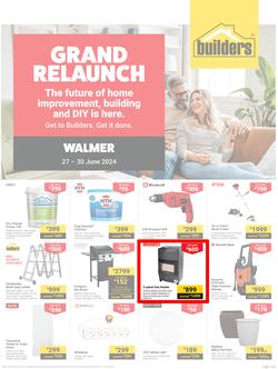 Builders : Grand Relaunch Walmer (27 June - 30 June 2024), page 1