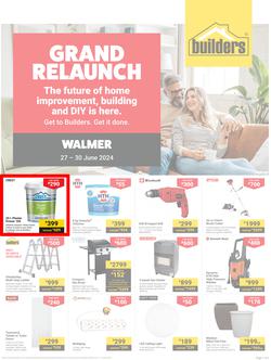 Builders : Grand Relaunch Walmer (27 June - 30 June 2024), page 1