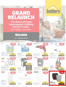 Builders : Grand Relaunch Walmer (27 June - 30 June 2024), page 1