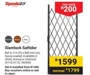 Xpanda DIY Slamlock Saftidor