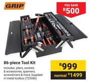 Grip 86 Piece Tool Kit