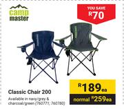 Camp Master Classic Chair 200-Each
