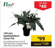Flora 140mm Spathiphyllum Cover Pot