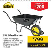 Builders Wheelbarrow-65Ltr